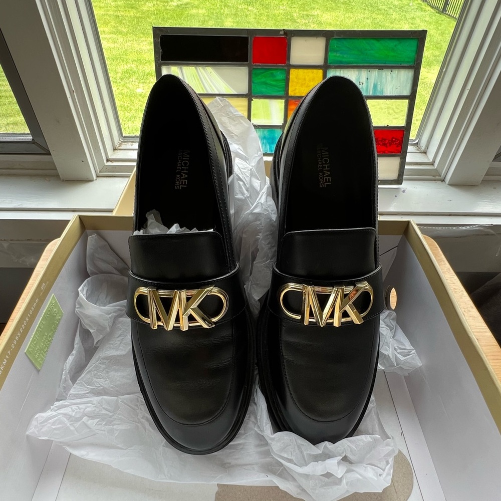 Michael Michael Kors Parker Lug Loafer Size 8